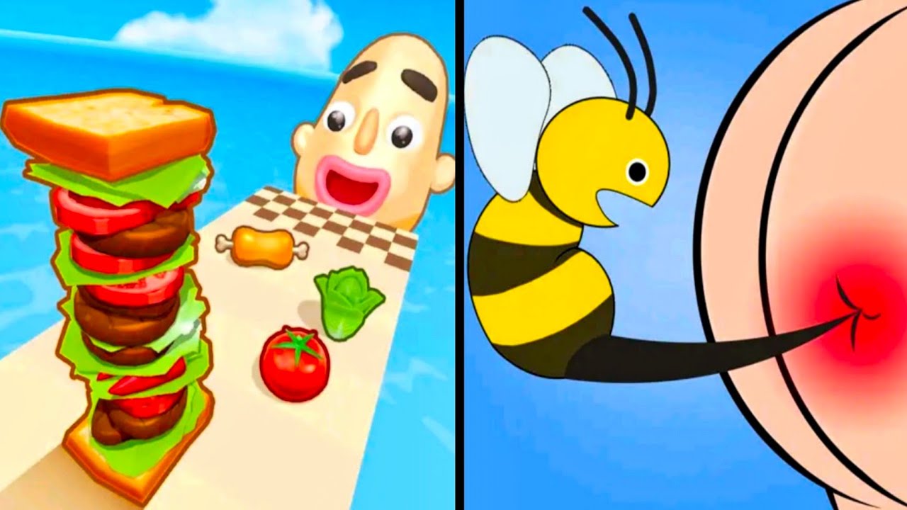 Help Me Tricky Story vs Sandwich Runner - All Levels Gameplay (Android,iOS) Part 79