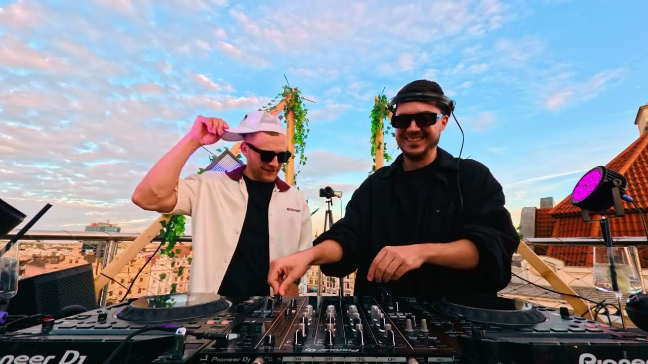 wotty b2b D.K.O live @ TOUCH THE SKY PLZEŇ l 10.05.2025 (SUNSET ROOFTOP SET)