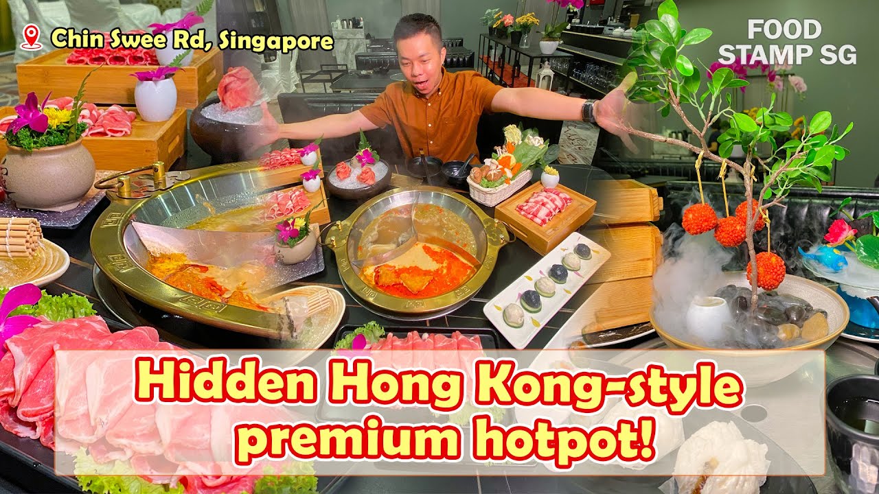 SINGAPORE hidden Hong Kong-style premium hot pot! Dim Sum is really the best 🔥