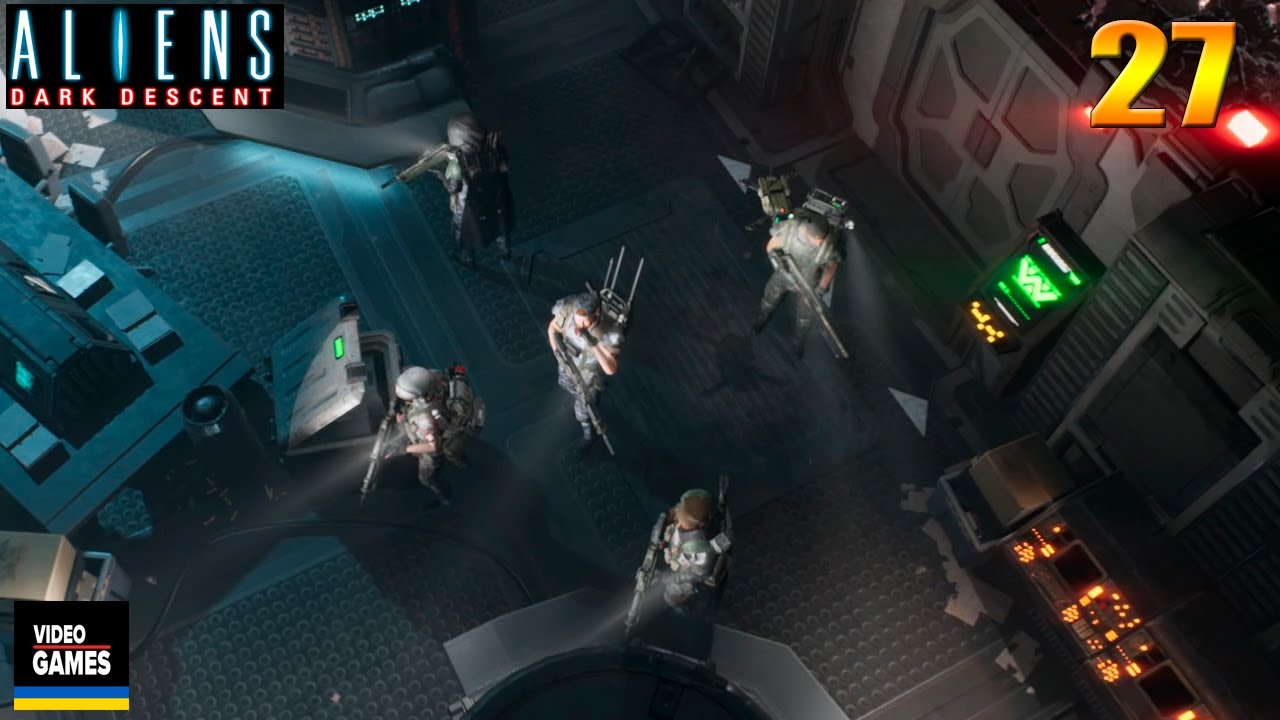 Здається я зламав гру, не можу скинути стрес морпіхам | Aliens: Dark Descent | №27