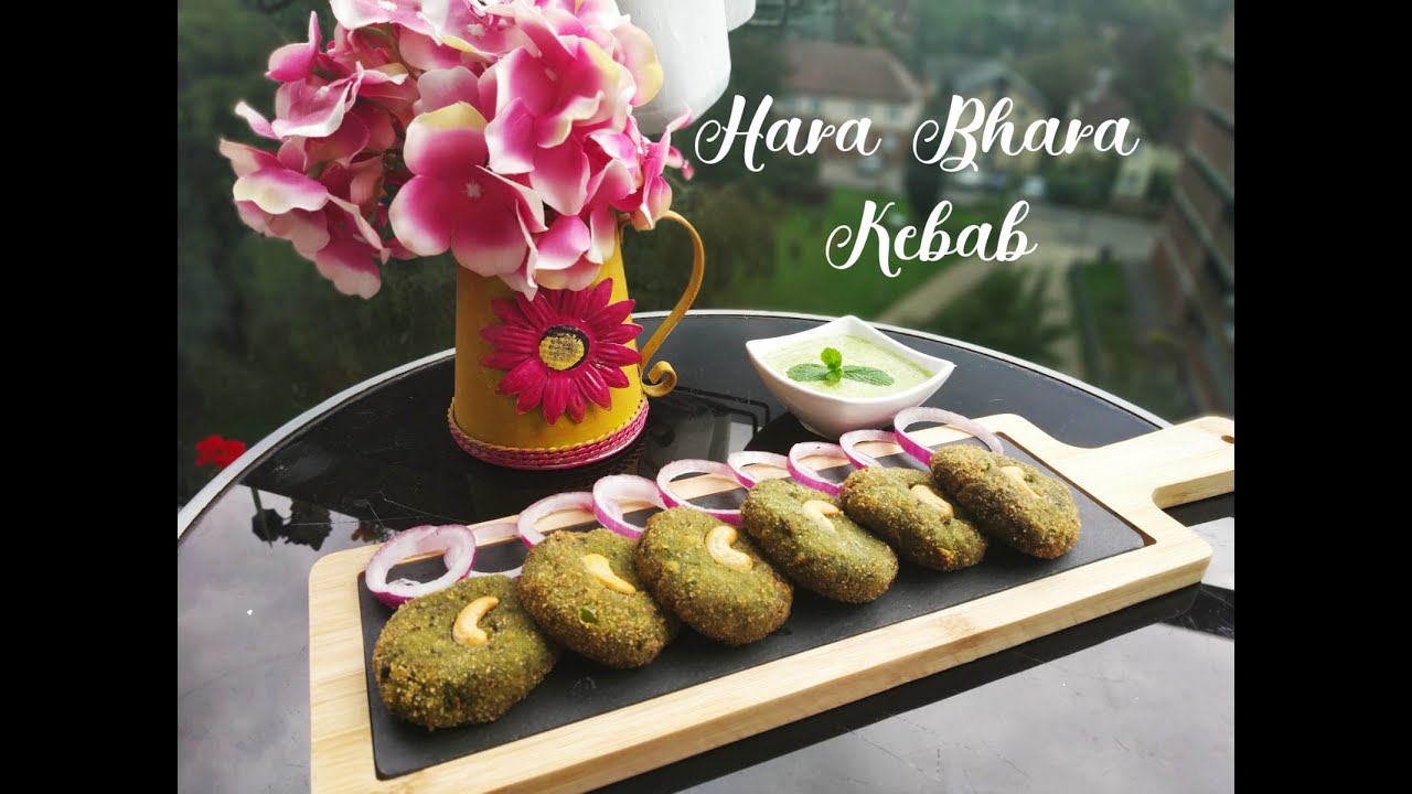 Hara Bhara Kebab Recipe| Restaurant Style Hara Bhara Kebab | No Onion Garlic Kebab Recipe