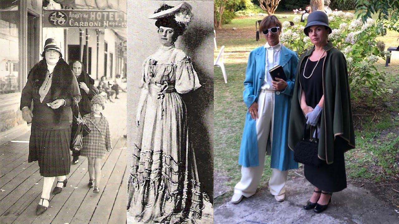 Moda en el tiempo. Desfile trajes de época (1890 a1970) 147 Aniversario de Mar del Plata.