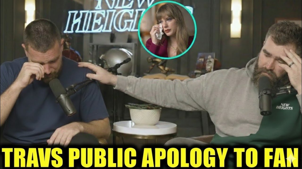 Тейлор Свифт отреагировала на то, как Трэв Келси расплакался и публично извинился после инцидента...