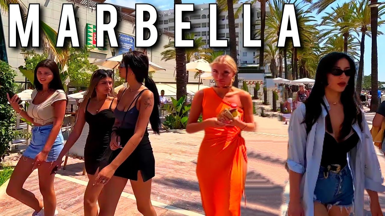 MARBELLA 🇪🇸 Spain Sunny Beautiful Day JUNE 2023 Costa del Sol 4K