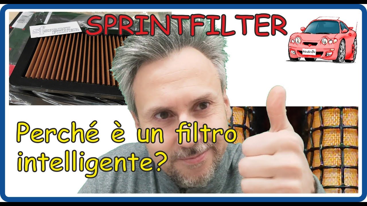 Sprint Filter. Perchè è un filtro intelligente? I miracoli del Poliestere!