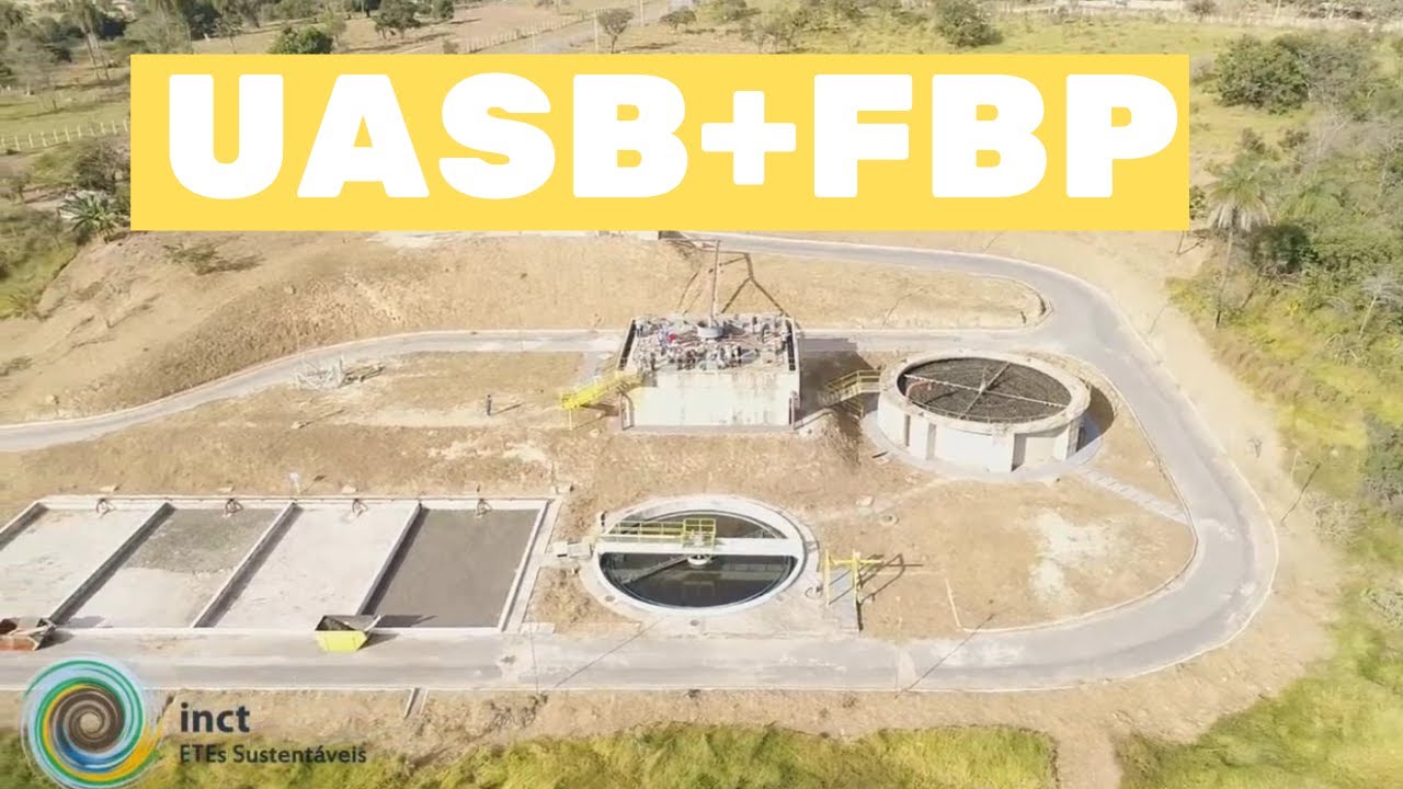 Sistemas compactos anaeróbio-aeróbios - Reator UASB + Filtro biológico percolador