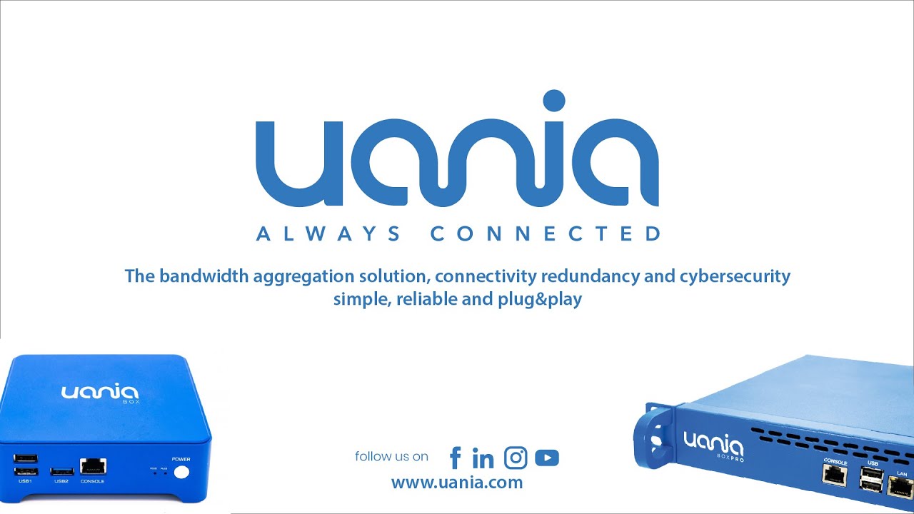 Uania - Simple and fast WAN bonding