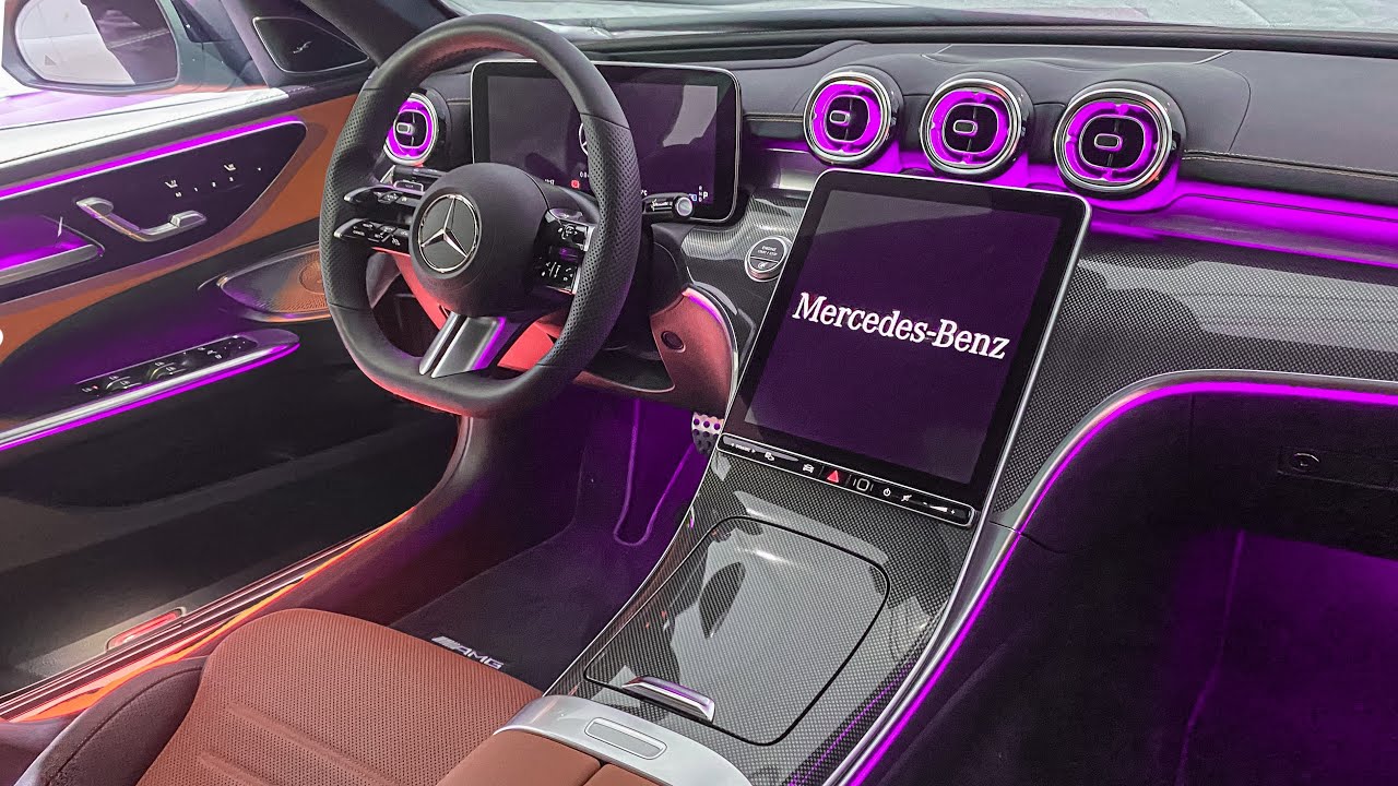 ALL NEW 2022 Mercedes Benz C-Class INTERIOR! First Full Interior View W206 C-Class
