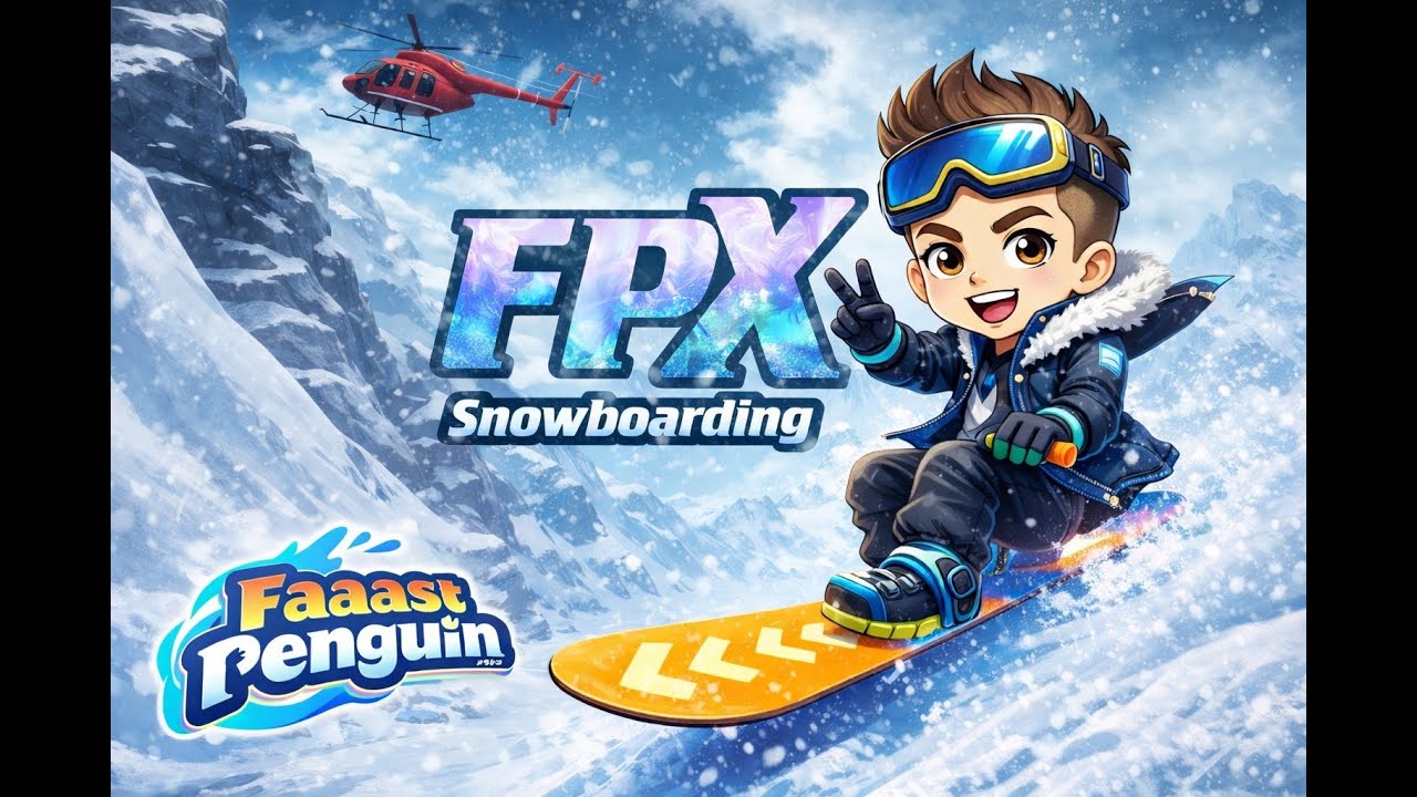 新シーズンを楽しみに待ちながら滑走しよう！！視聴者参加型FaaastPenguin