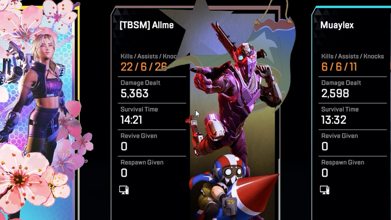 Wildcard with Octane is Fun!!!!(22 kills 5363 Dam)