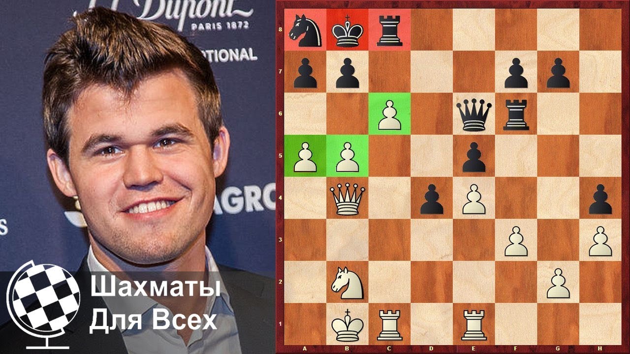 Шахматы. Магнус Карлсен. СУПЕР-ПЕШКИ Чемпиона Мира!