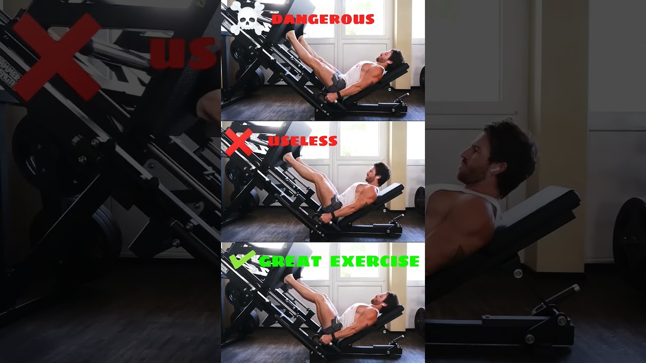 How to Use the Leg Press Machine: Leg Exercise! 