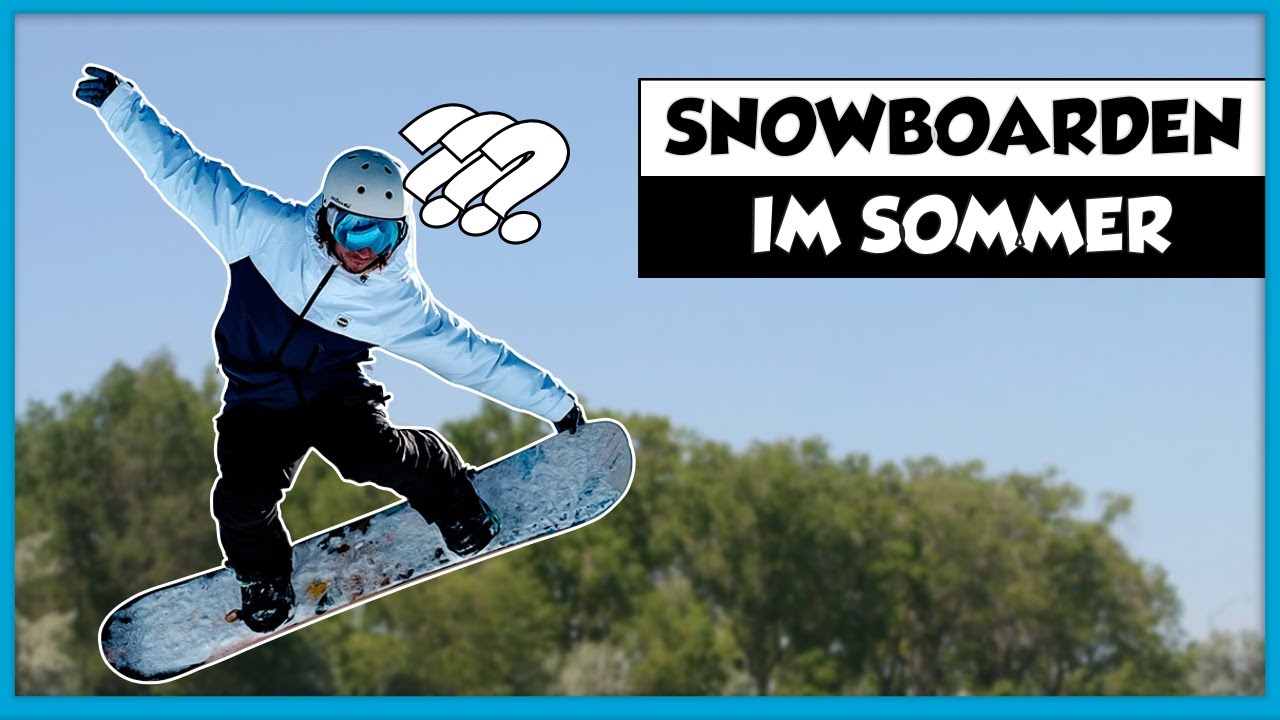 4 SIMPLE TRICKS wie DU im SOMMER zum SNOWBOARD PRO wirst
