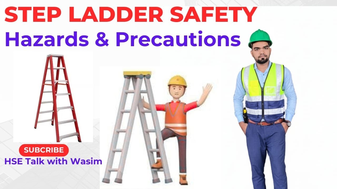 Step Ladder Safety | Hazards, Precautions & Safe Practices