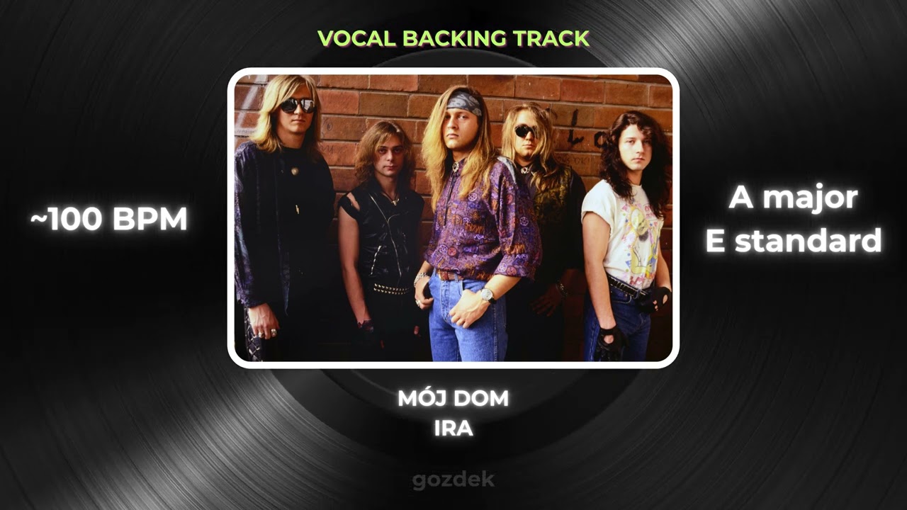 IRA - Mój dom (HQ Vocal Backing Track With Original Music)