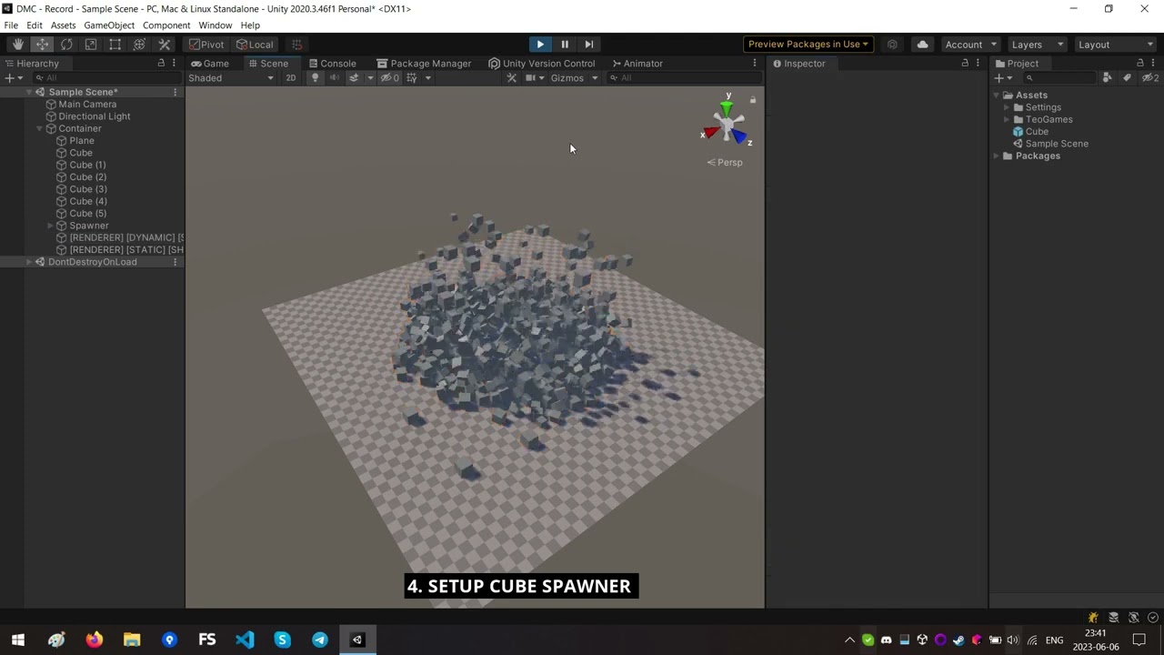 Dynamic Mesh Combiner - Setup #unity #asset