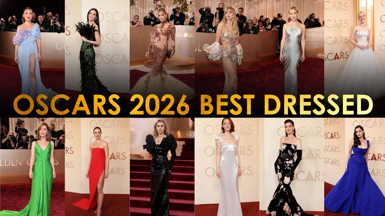 OSCARS 2026 BEST DRESSED 🔥These Actresses Just BROKE the Oscars Red Carpet 😍🔥 Best Looks 2026!