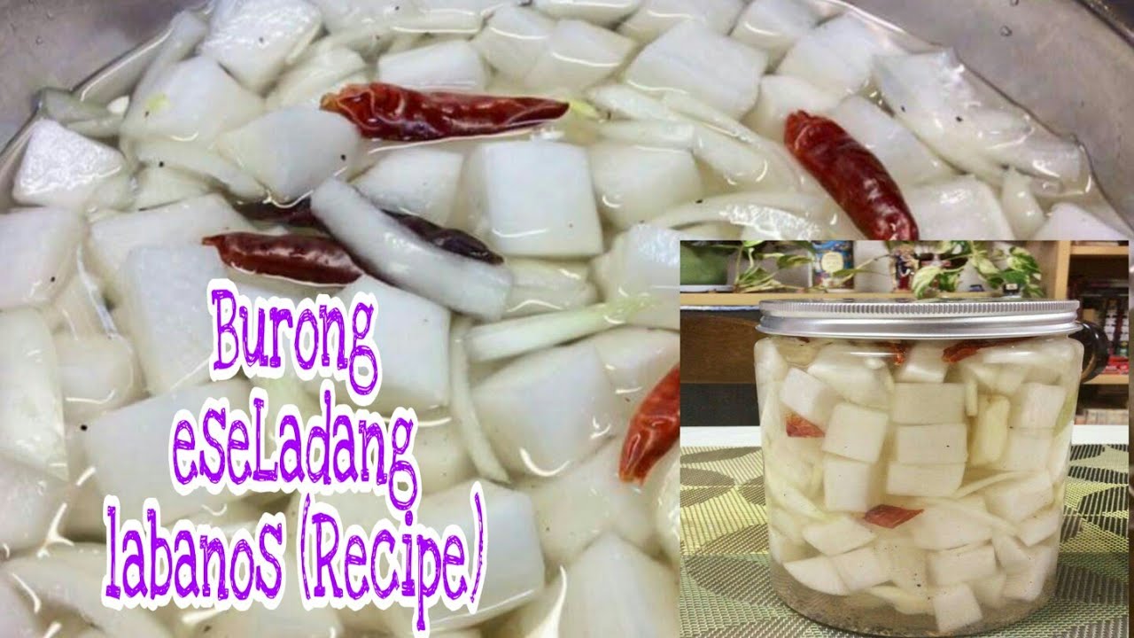 Burong EseLadang Labanos (Recipe)/Pinay sa japan Adya Vlogs