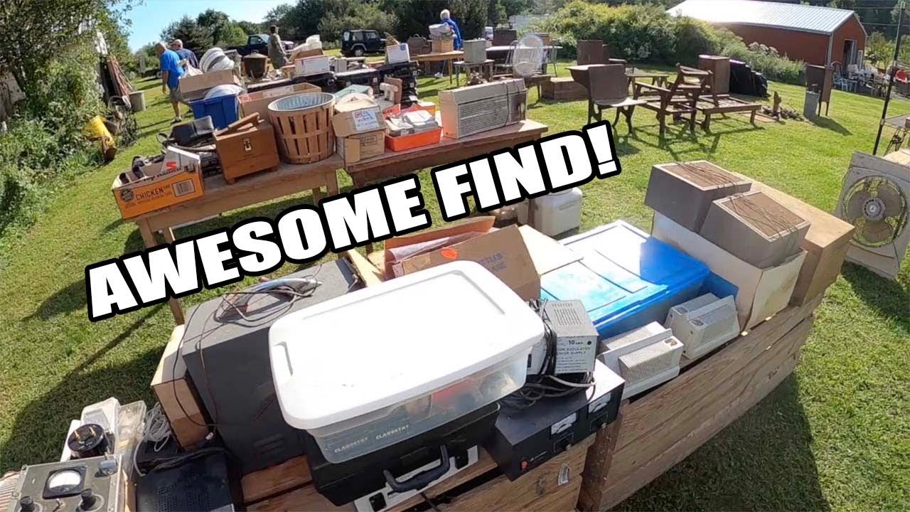 I FILLED My Van with GOOD Stuff at this Auction! $100+ Antiques