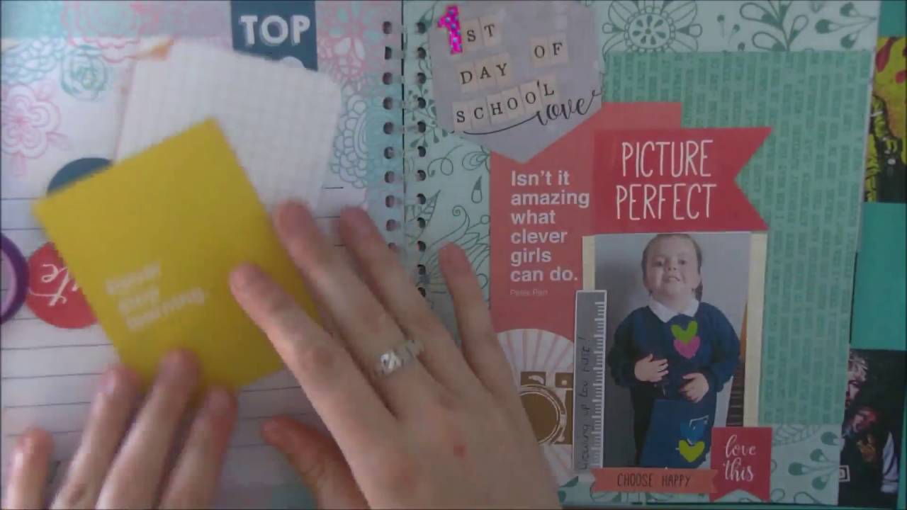 Smashbooking // Episode 13 // The One With The First Day Of School