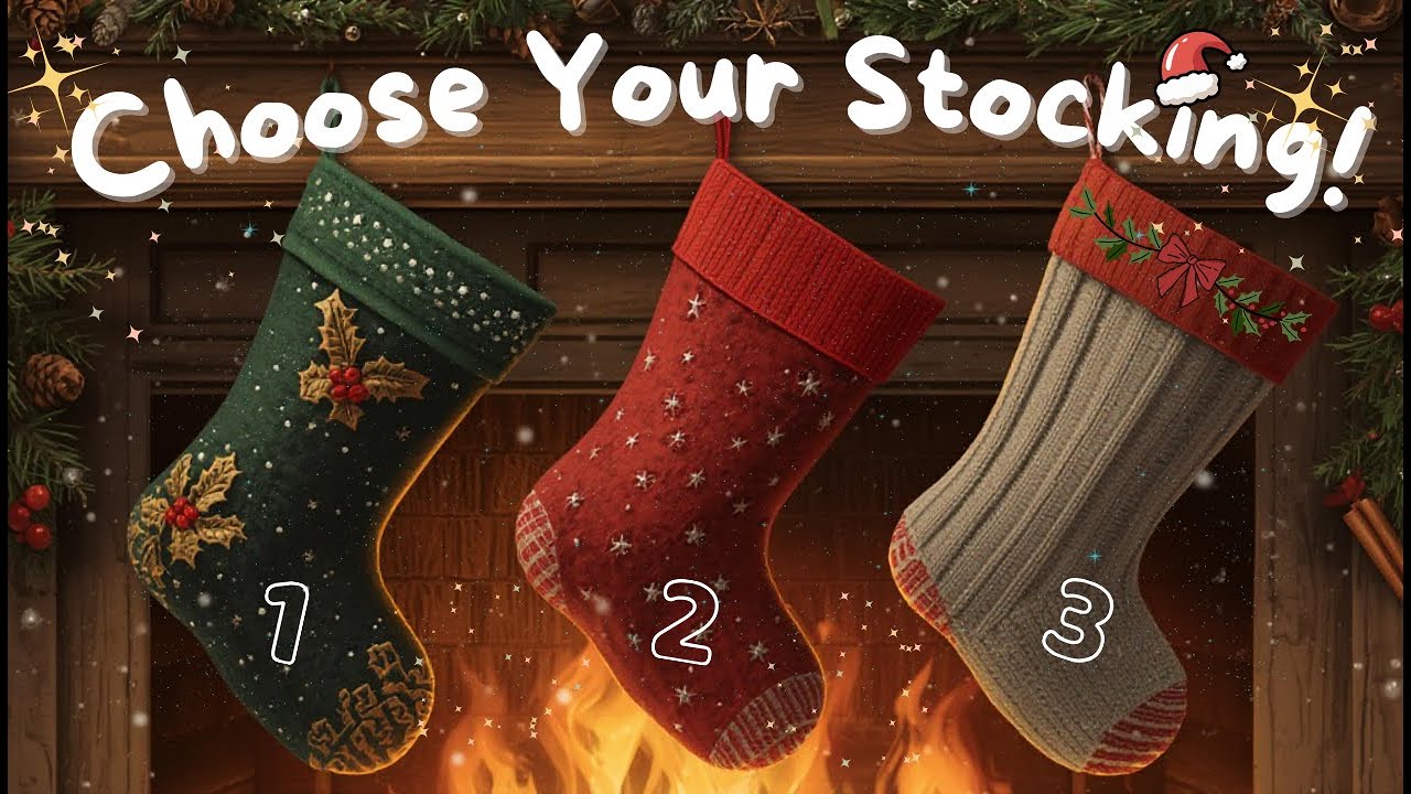 Spirit Has Gifts For You! Choose your stocking and click the time stamp in the description!