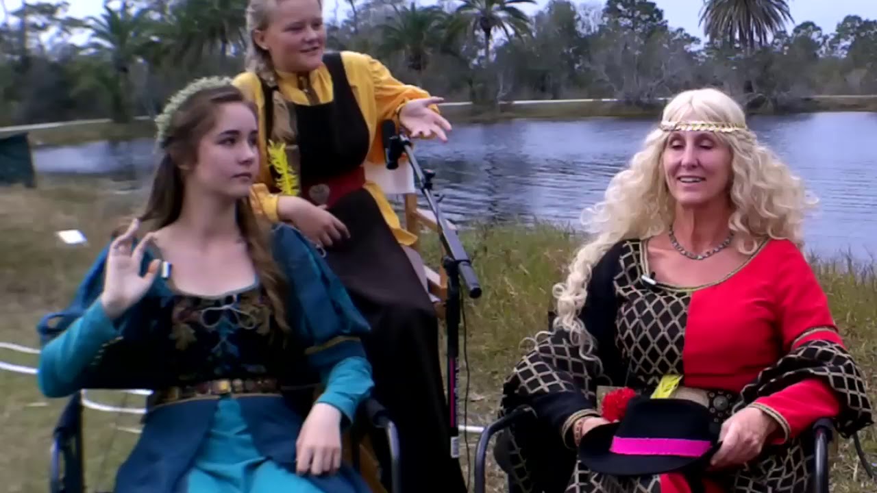 The Wonder Women of the Brevard Renaissance Fair: interview on the Hangin With Web Show