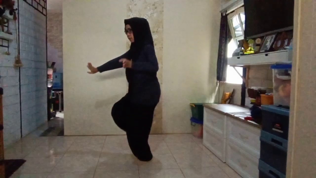 Belajar tari RANTAK video 6 Dewi Rukmini STKIP PGRI Banjarmasin