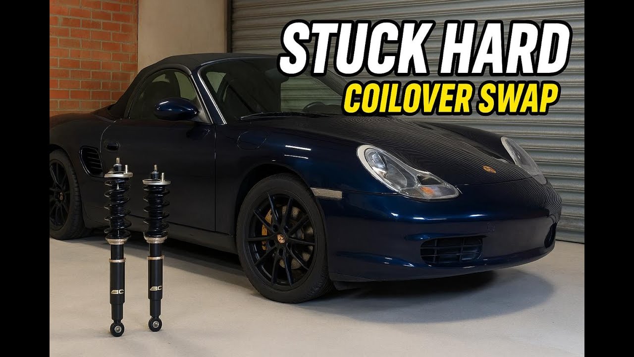 Как установить регулируемые амортизаторы на Porsche 986 Boxster | Советы по самостоятельной замен...