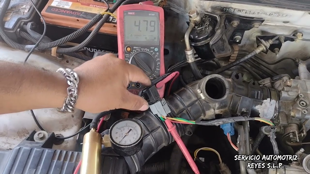 Problema de humo negro !? revicion y simulación de sensor map honda