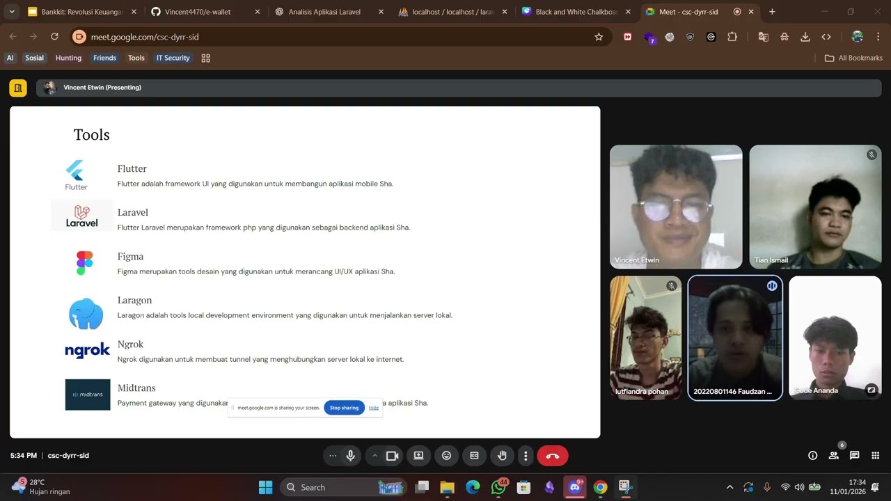 presentasi UAS PAM Bank Sha