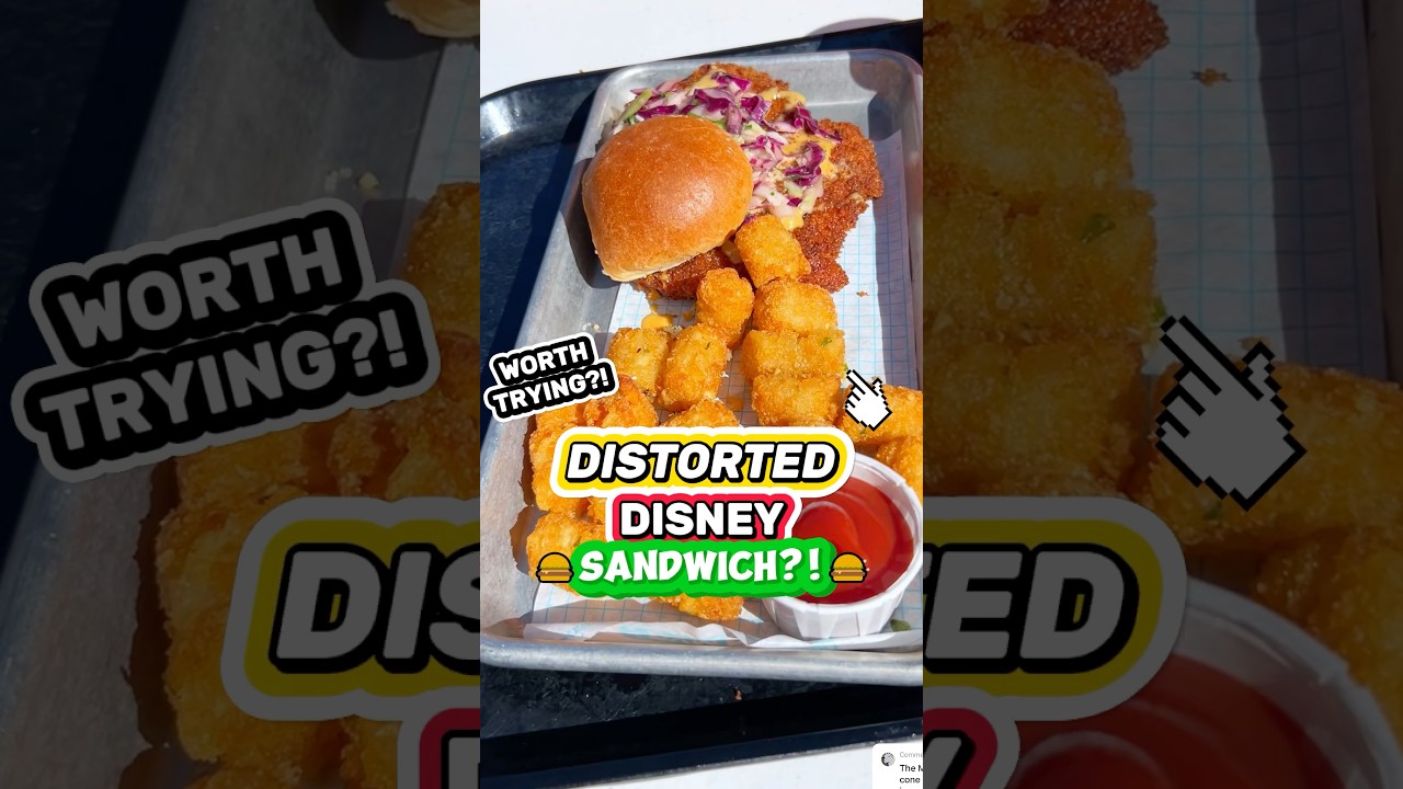 WEIRD Disney Sandwich Worth Trying?! 🤔🍔 (Pym Test Kitchen Food & Review)