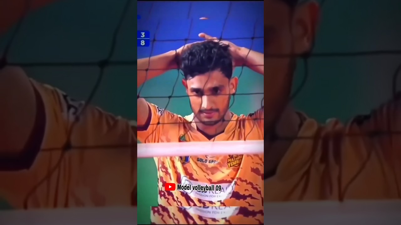 Saeed Alam 👿👿 #volleyball #viral #viralvideo #sports