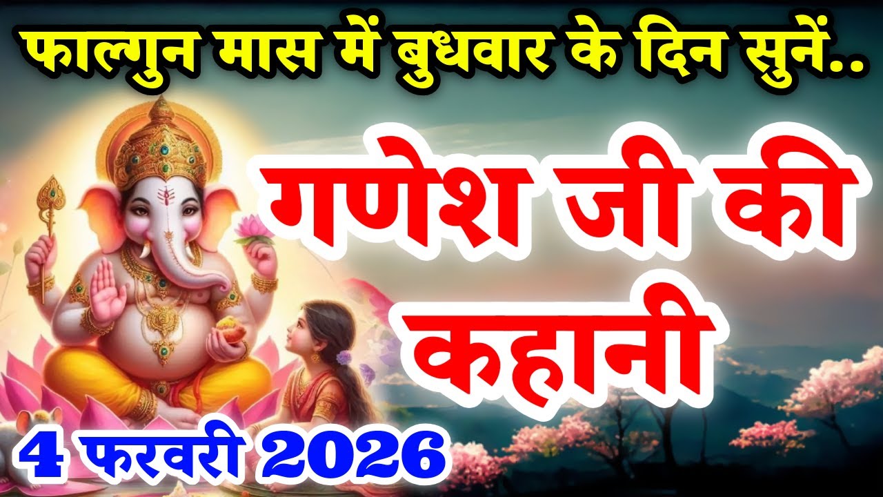 Ganesh Ji Ki Kahani | Ganesh Ji Ki Katha | Budhwar Vrat Katha | बुधवार व्रत कथा | #ganesh