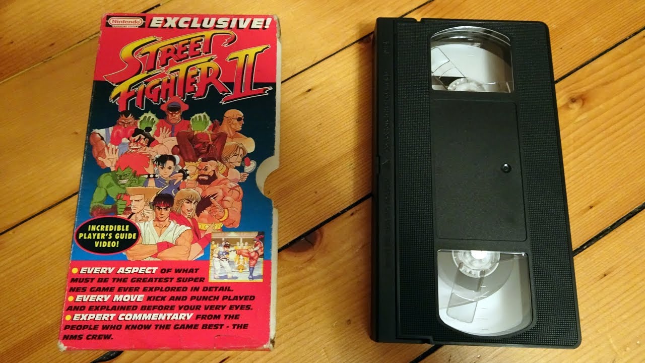 Street Fighter II NMS Players Guide VHS