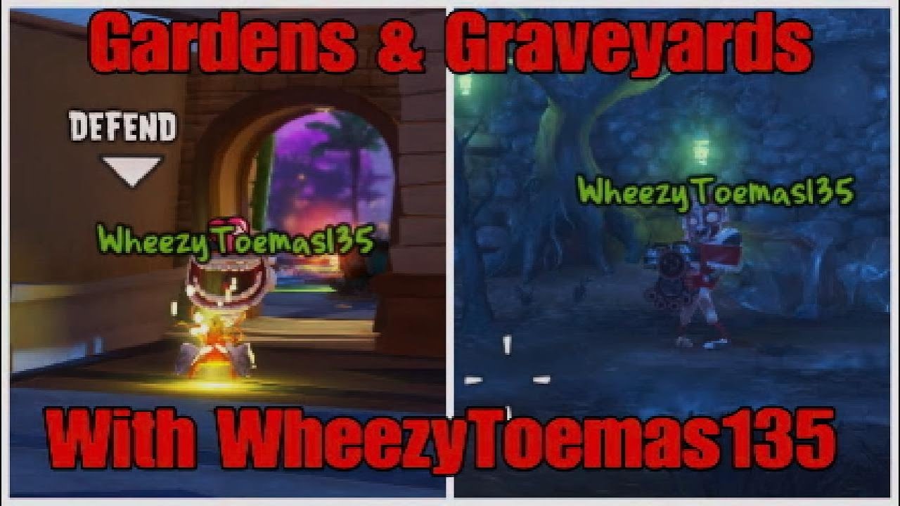 Plants vs Zombies Garden Warfare, Gardens & Graveyards, With WheezyToemas135