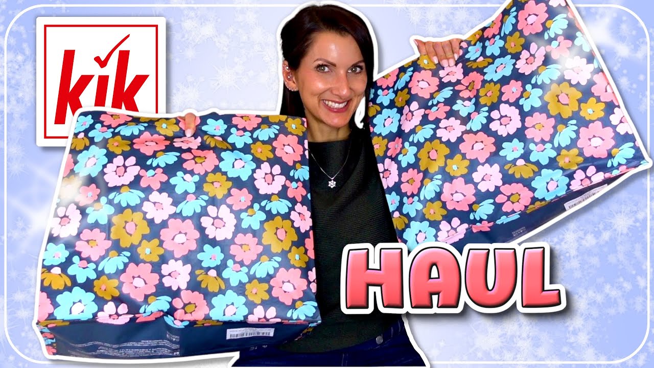 😍XXL Shoppen bei KIK &bull; KIK HAUL mit Kleidung, Haushalt und Christmas Deko &bull; Fr&uuml;hlingsrolina
