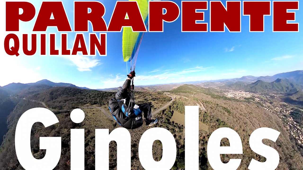 Parapente Ginoles - Quillan Février 2021