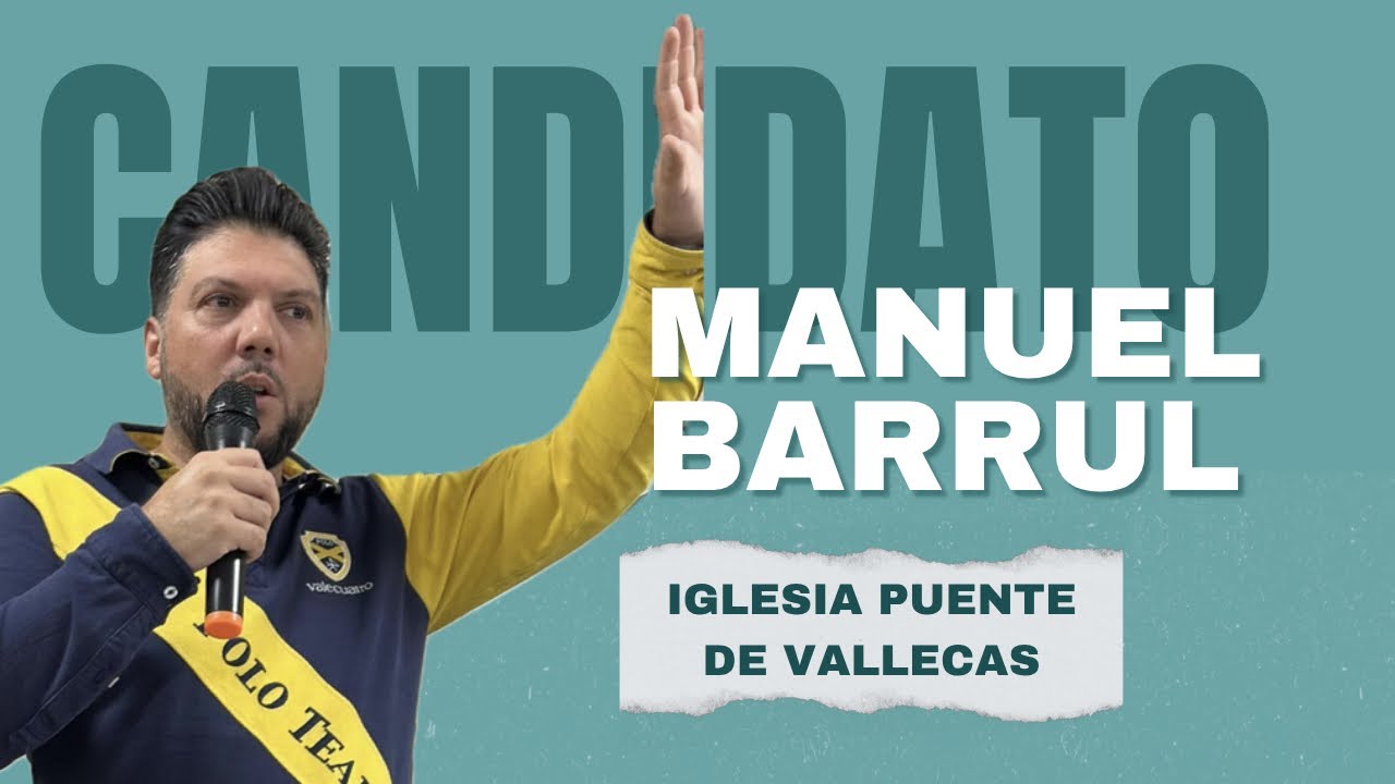 MANUEL BARRUL - CUANDO LA ENVIDIA TE PUEDE HACER RESBALAR - IGLESIA PUENTE DE VALLECAS