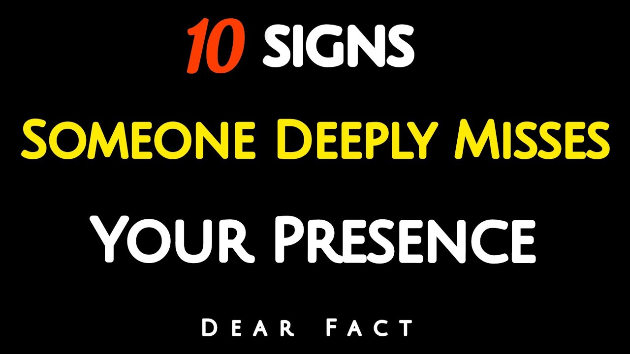 Psychology Says: 10 Signs They Secretly Miss You” ! Psychology fact about love ! Love psychology