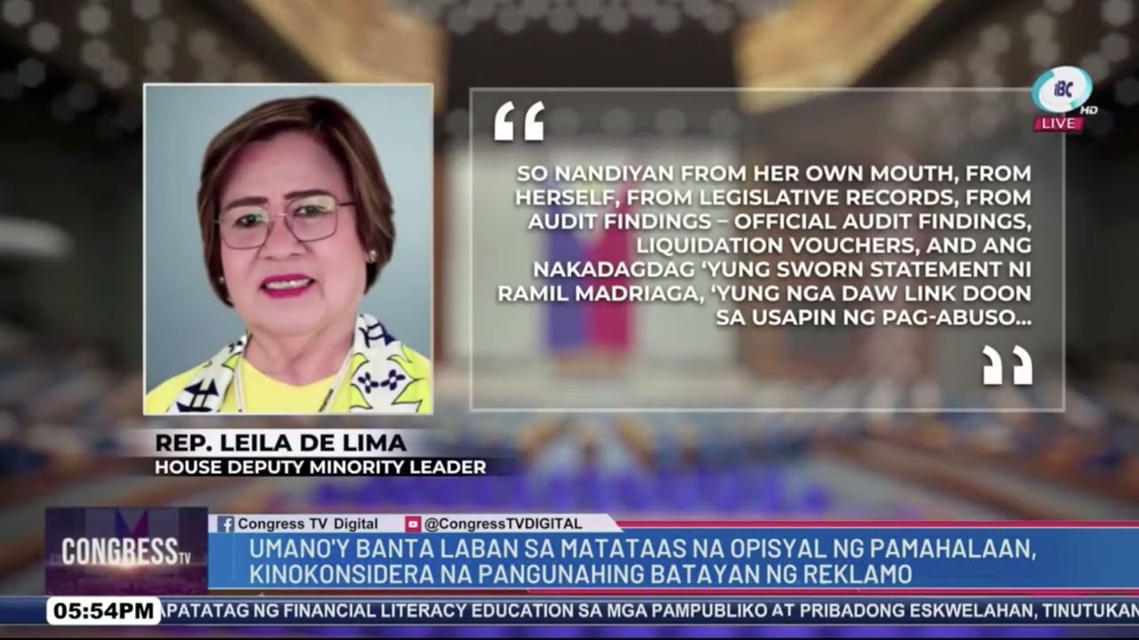 #CongressNews | 3rd impeachment complaint laban kay VP Sara Duterte