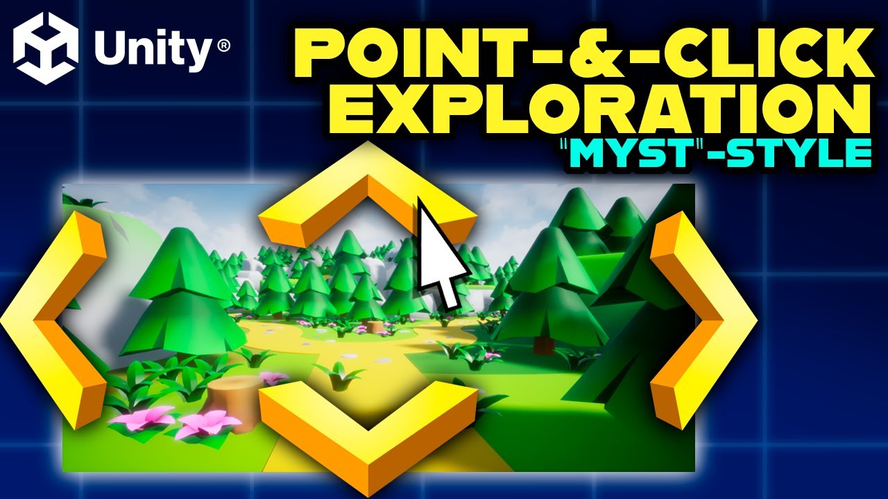 Myst-Style Point-and-Click World Exploration in Unity