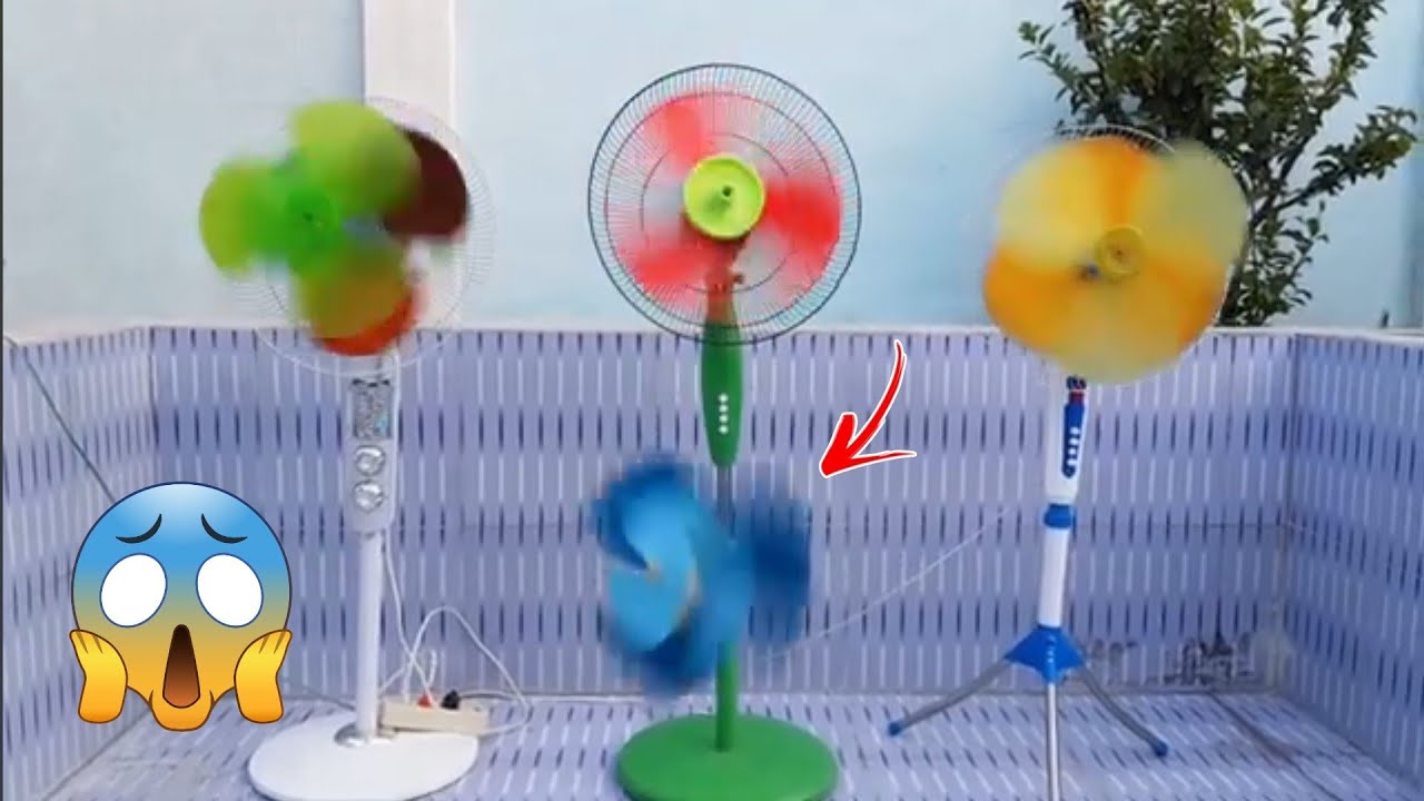 Baling Kipas Angin Jatuh ‼️ - Kipas Angin Versus Baling Baling Rangkap 2 dan 3
