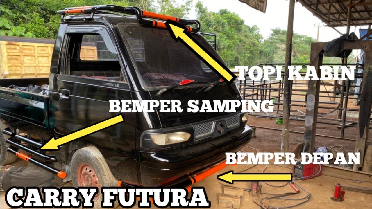 BEMPER DEPAN PICK UP FUTURA || CARRY FUTURA MODIFIKASI
