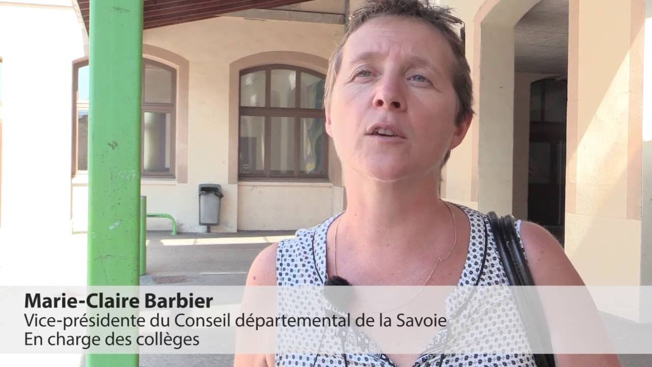 La rentrée au collège de Yenne