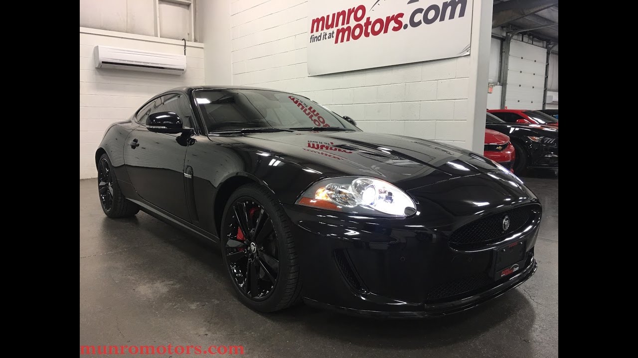 2011 Jaguar XK XKR 510 HP SOLD SOLD SOLD Supercharged Black Pack Munro Motors
