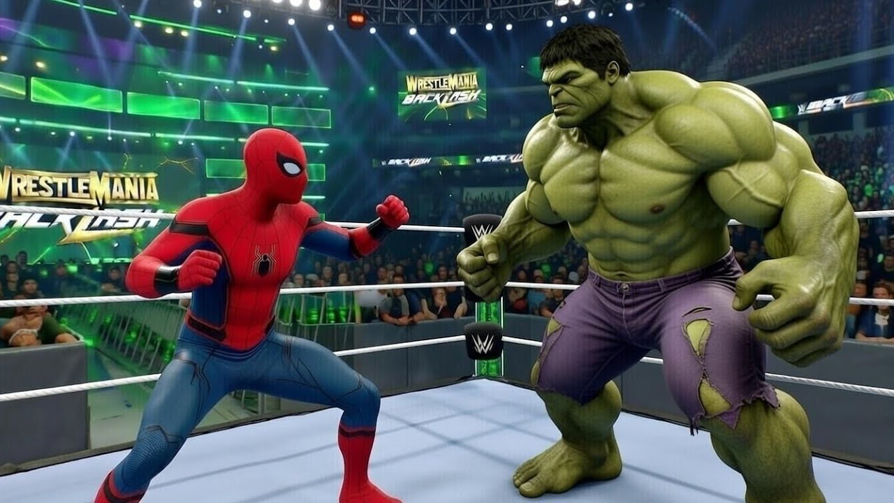 Spider-Man vs Hulk 💥 | Ultimate Superhero Showdown