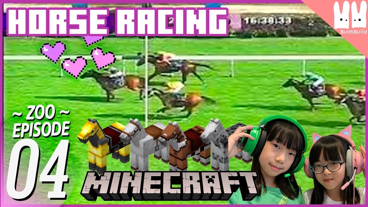 Minecraft HORSE RACING ( ep.4 ) - part 2! 🐴 🐎