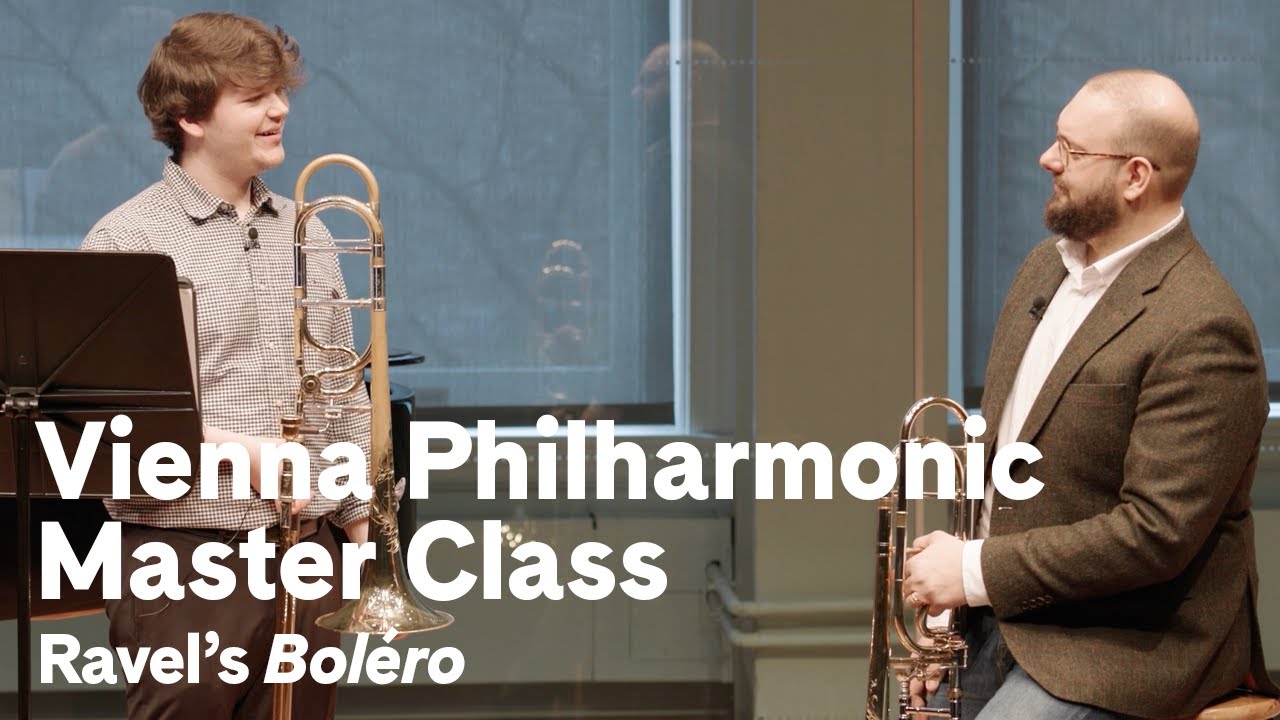 Vienna Philharmonic Trombone Master Class with Enzo Turriziani: Ravel’s Boléro