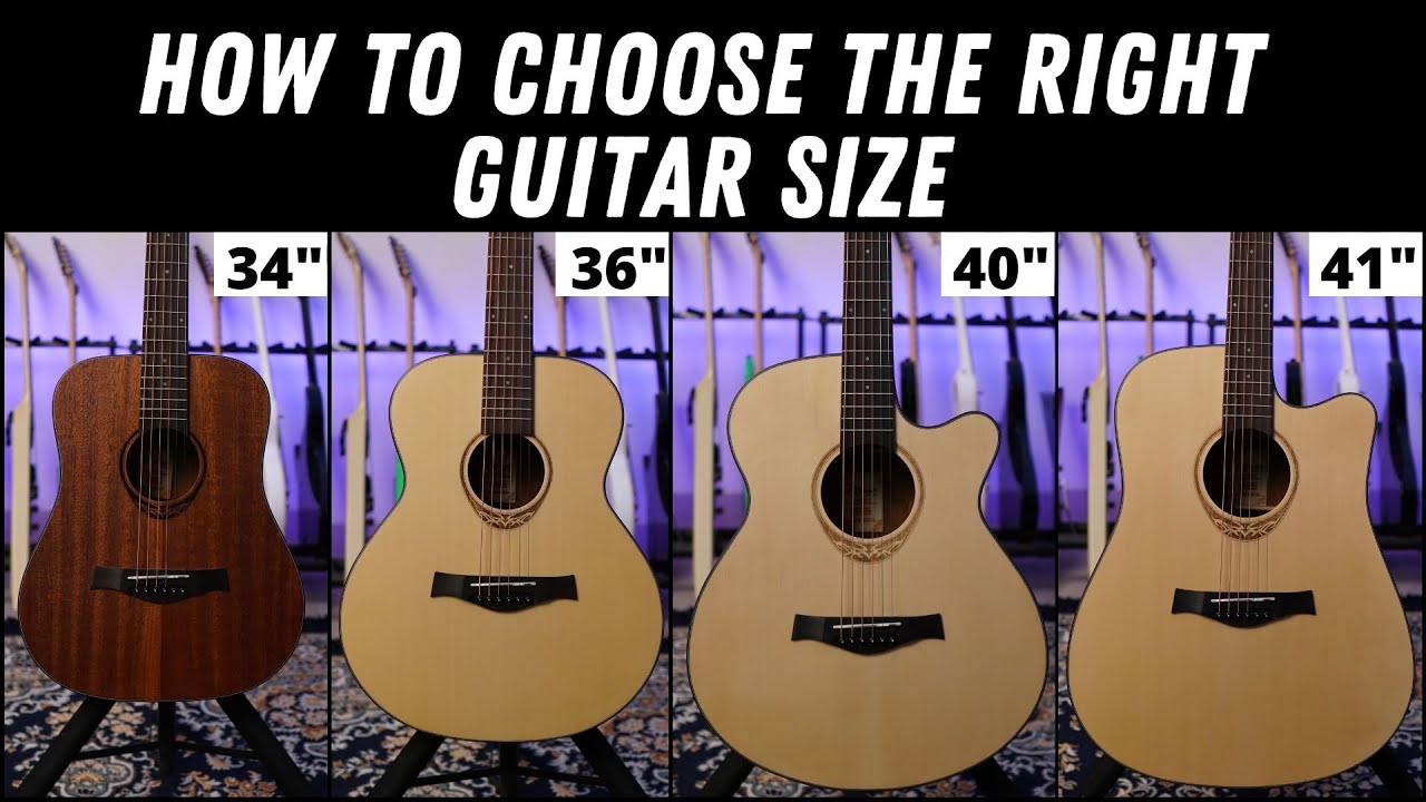 How To Choose The Right Guitar Size | Enya Amari Acoustic Guitars
