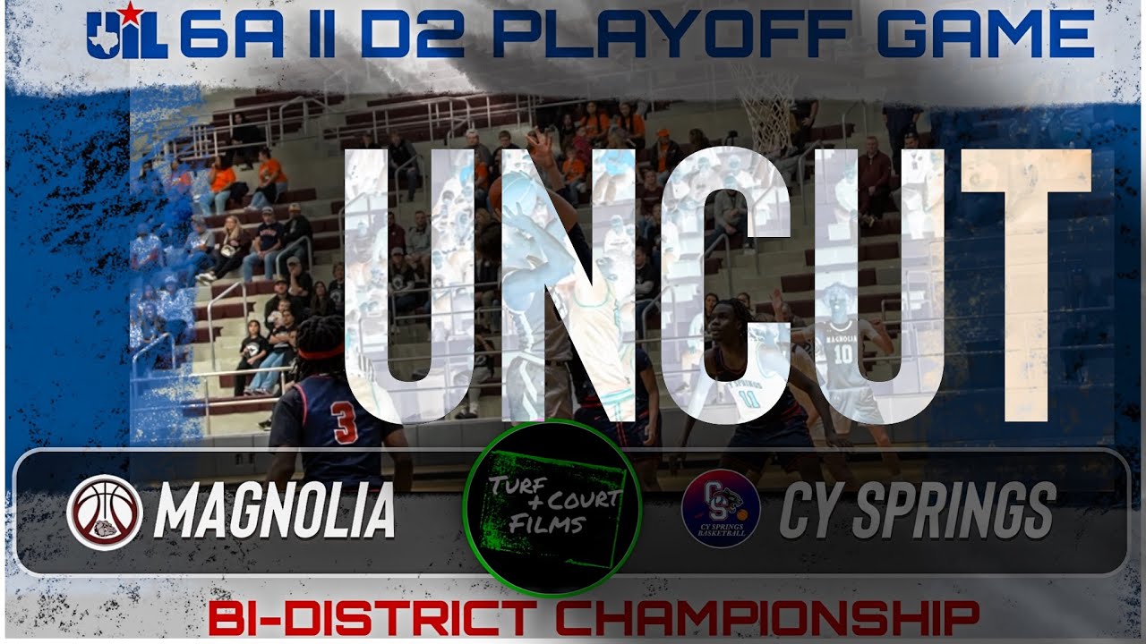 UNCUT | UIL PLAYOFFS 6A D2 Bi-District Championship | Cy Springs vs Magnolia 